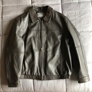 Beautiful Croft & Borrow brown leather jacket